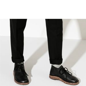 Birkenstock Black dress shoes, size 9 in great condition.